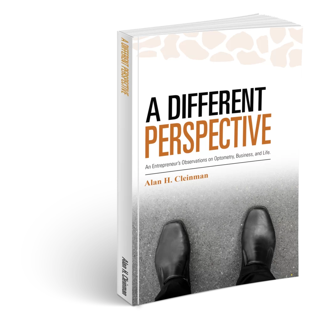 A book titled "A Different Perspective" by Alan H. Cleinman - Cleinman Performance Partners
